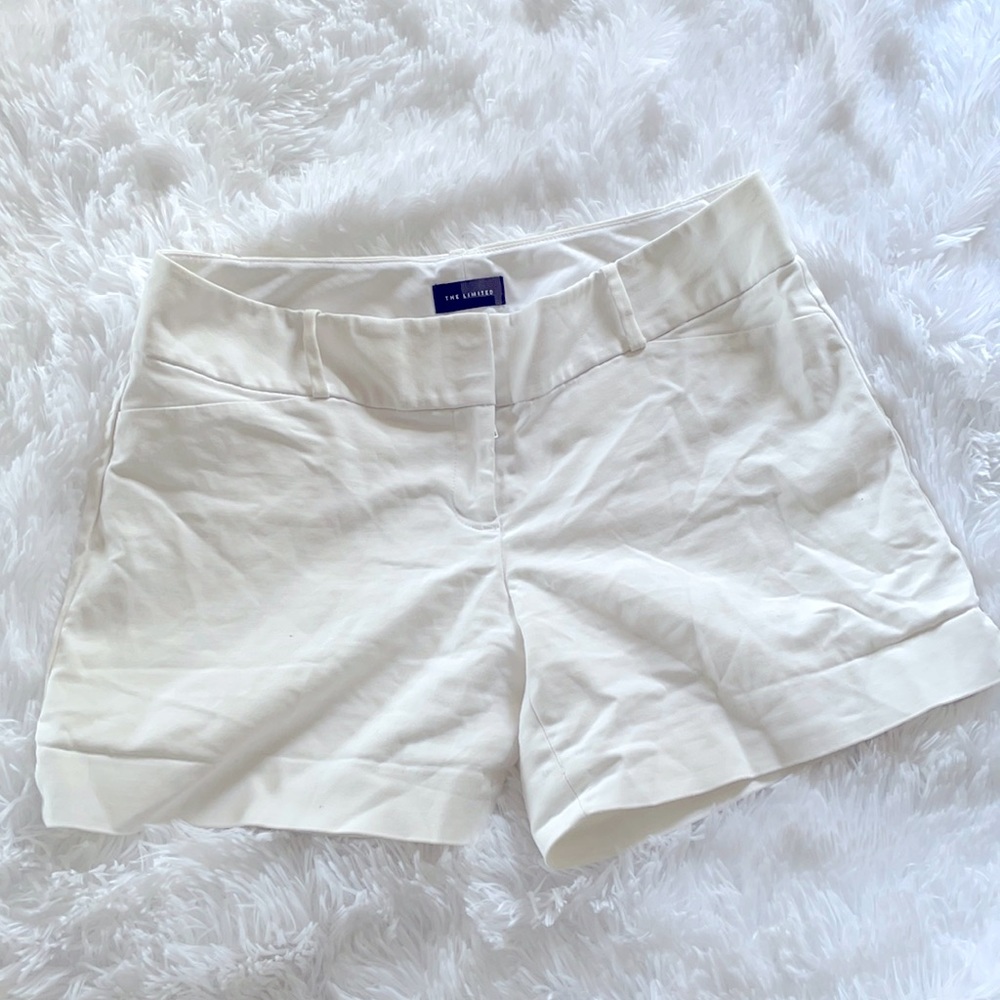 The Limited White Shorts
